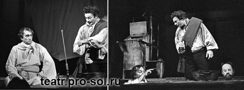 Владимир Коренев в спектакле "Фортитбрас спился"